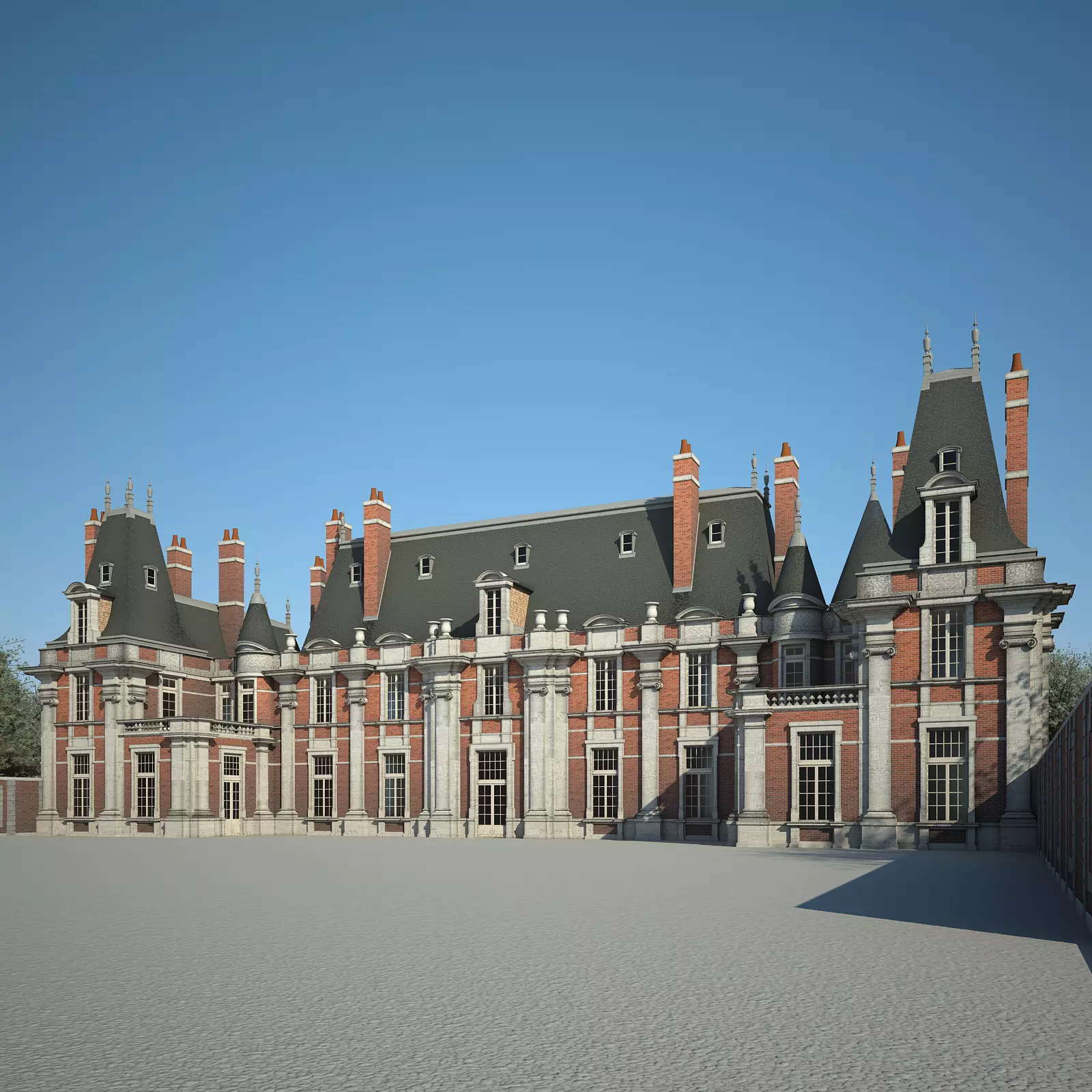  Old Chateau III 3D model_0