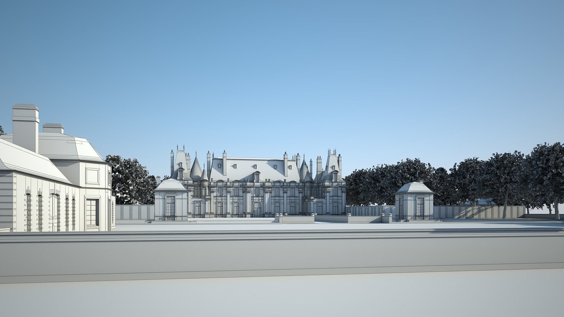  Old Chateau III 3D model_33