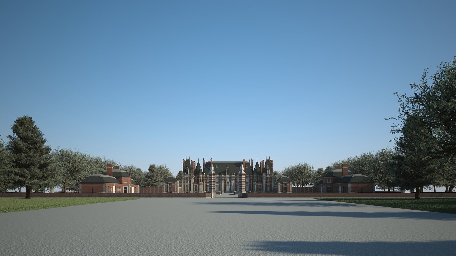  Old Chateau III 3D model_3