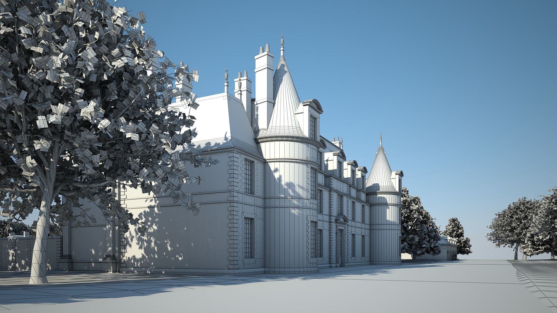  Old Chateau III 3D model_46