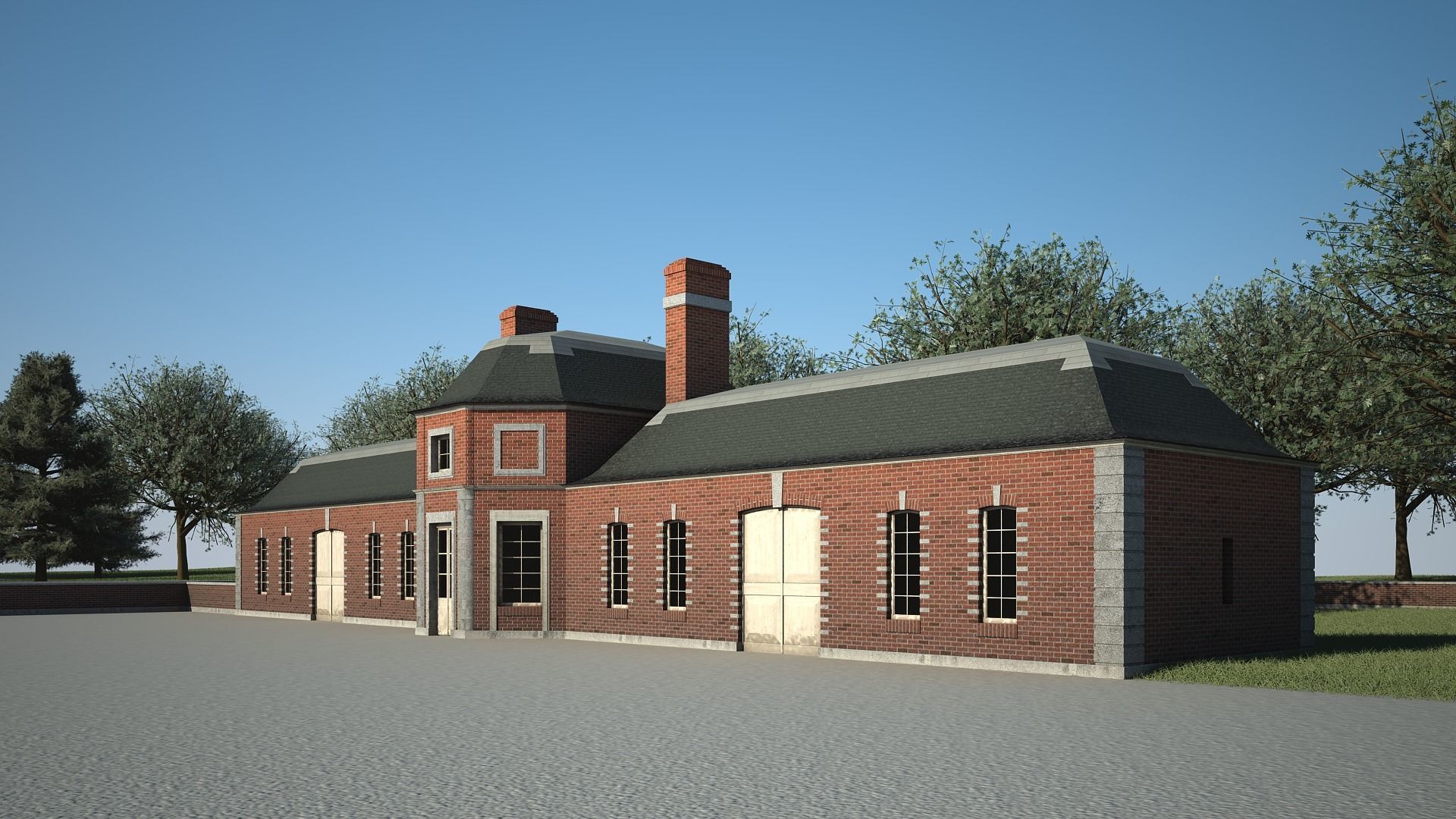  Old Chateau III 3D model_10