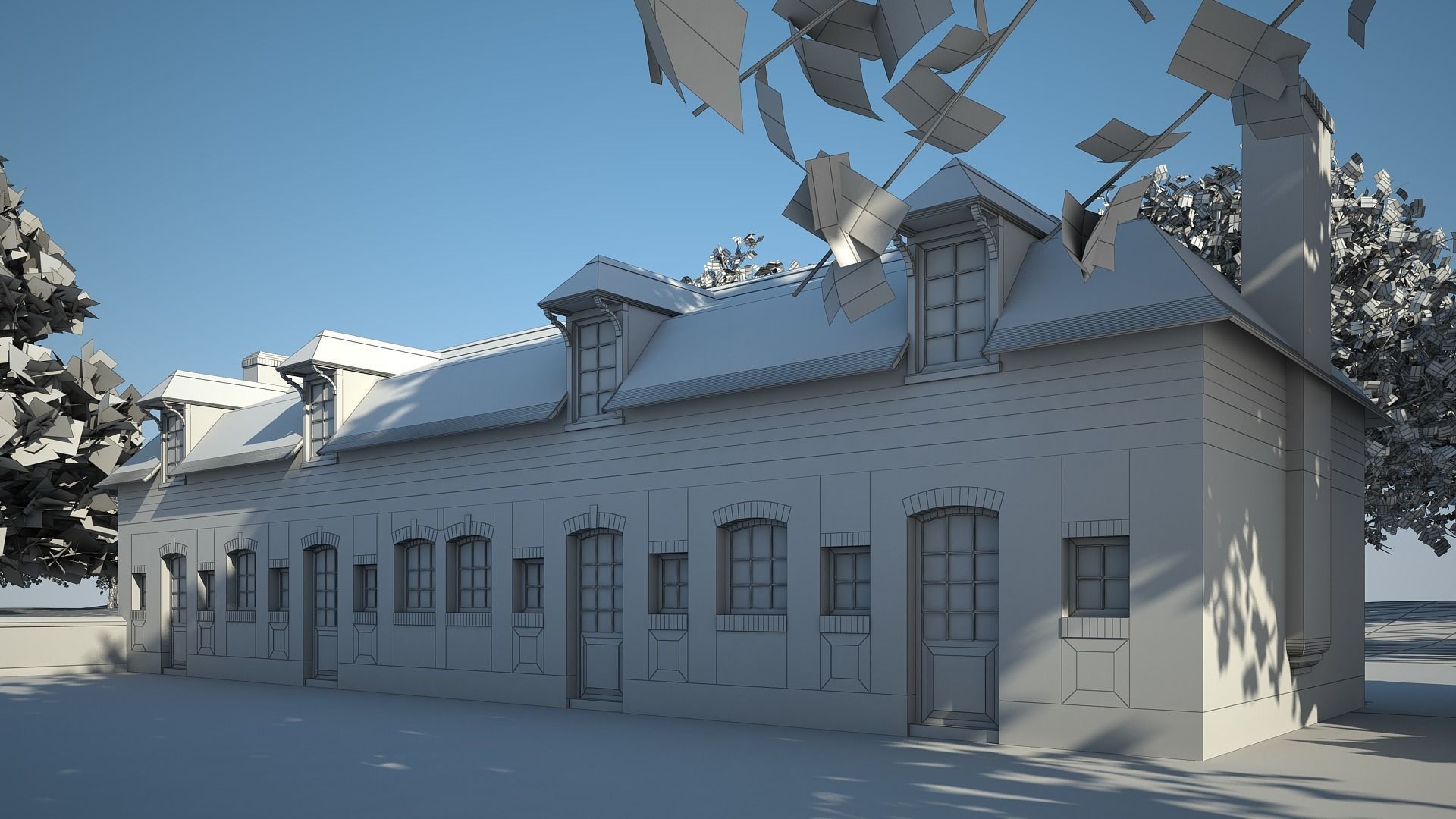  Old Chateau III 3D model_41