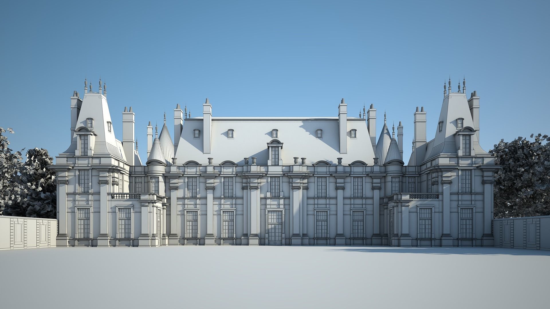  Old Chateau III 3D model_40