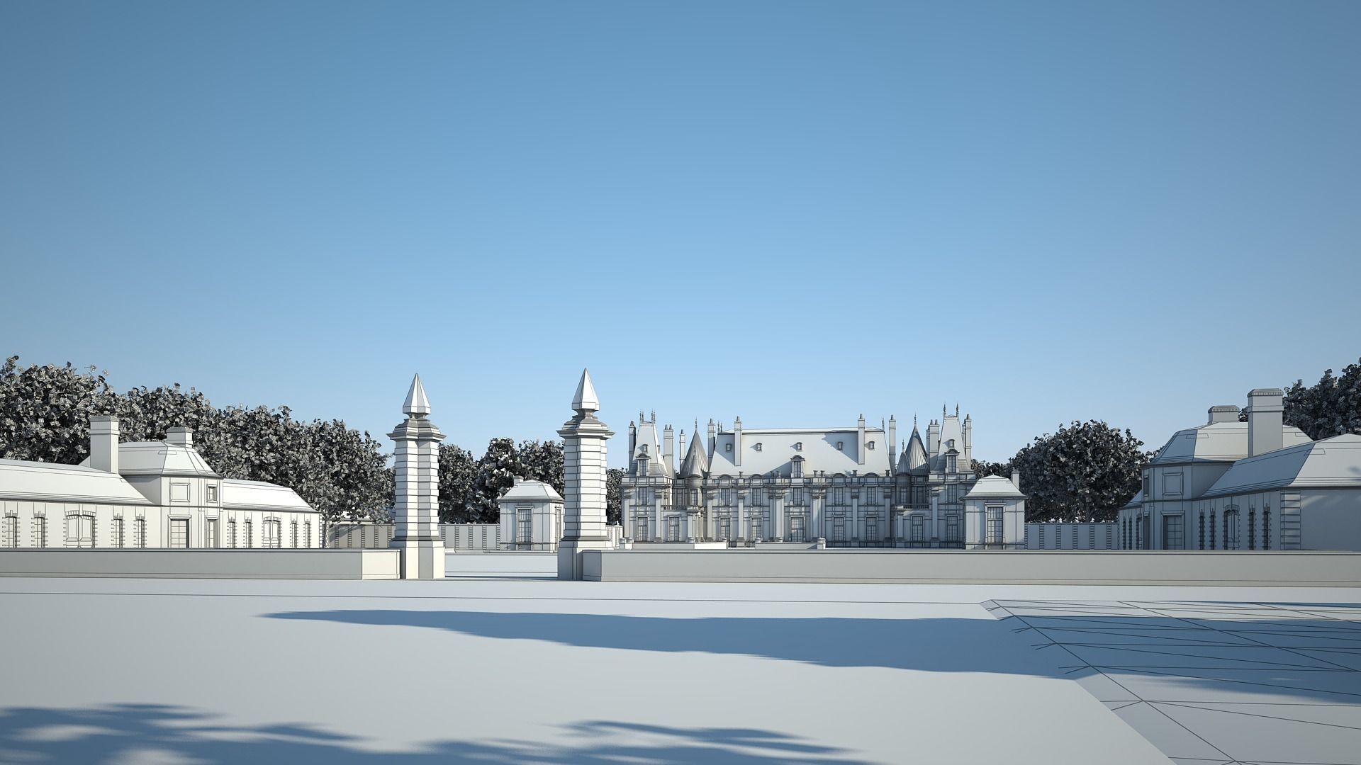  Old Chateau III 3D model_31