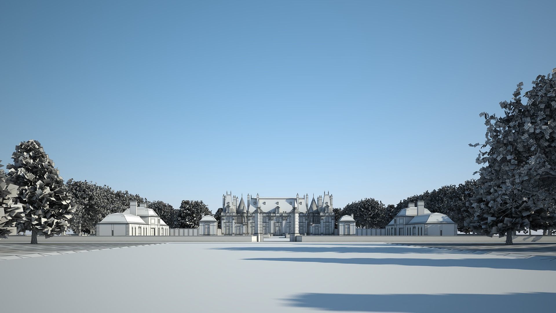  Old Chateau III 3D model_35