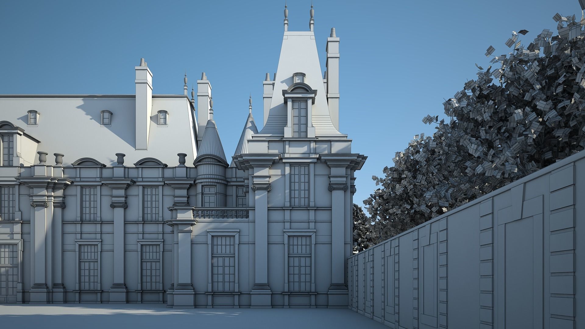 Old Chateau III 3D model_44