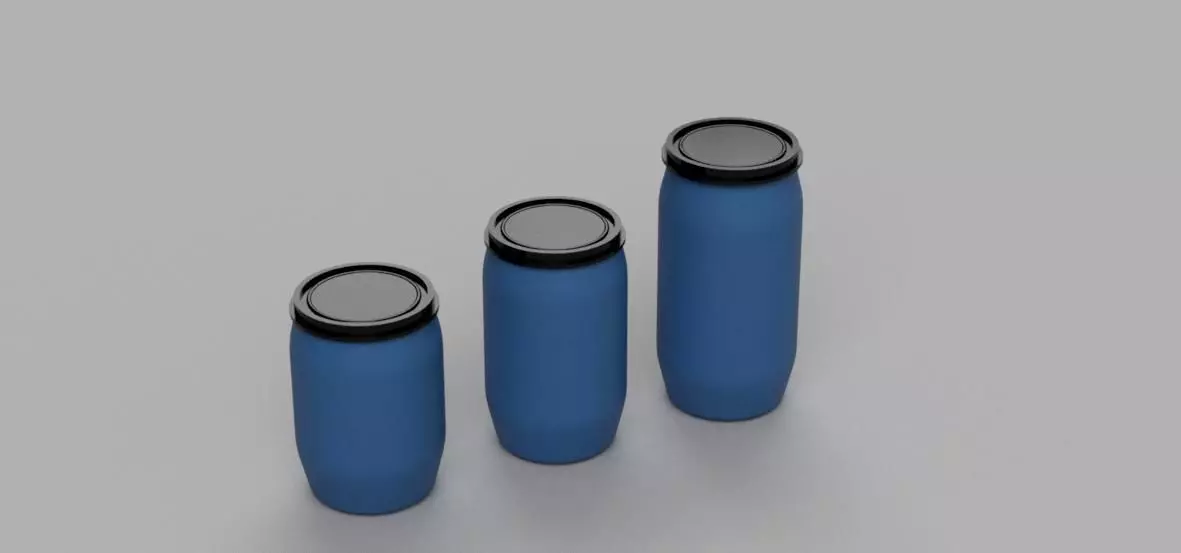 Pack Gallon Plastic Drum Diorama 1-43 scale 3d print model  3D print model_0