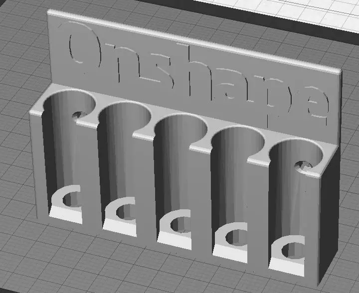 Onshape Marker Holder 3D print model_0