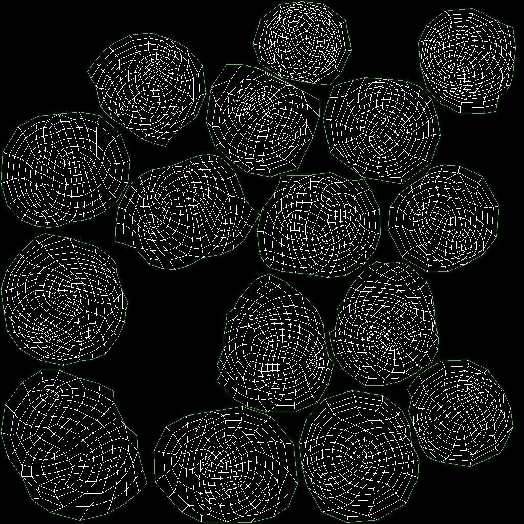 chocolate pieces Low-poly 3D model_17