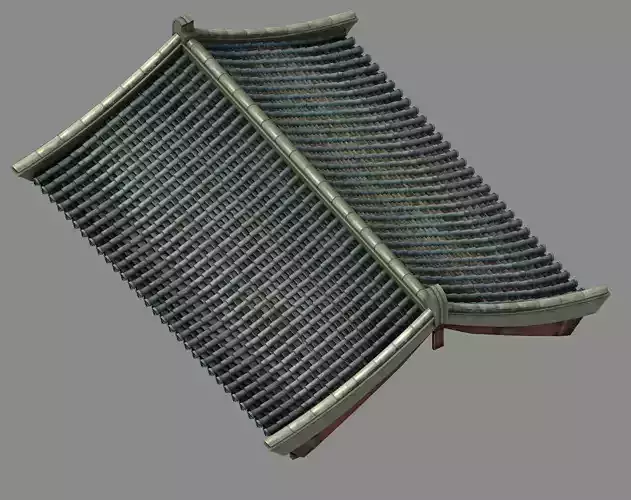Tang Building - Decoration - Roof 06