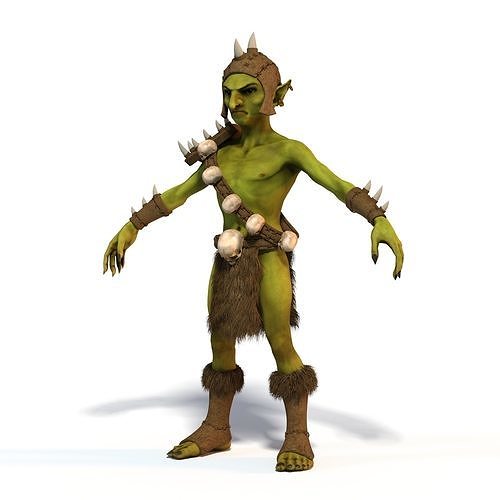Goblin Troll Orc Character 3d model 3D model
