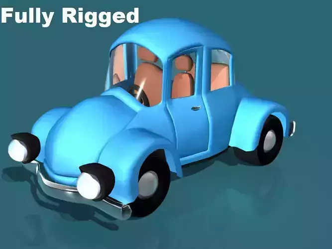 ANCar Cartoon City Car