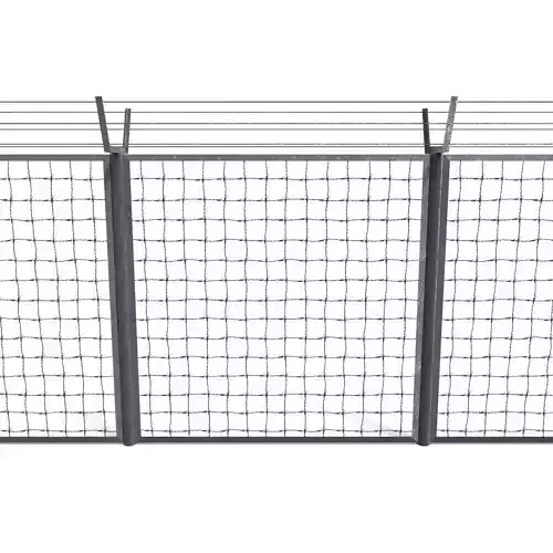 Low Poly Modular Fence 6