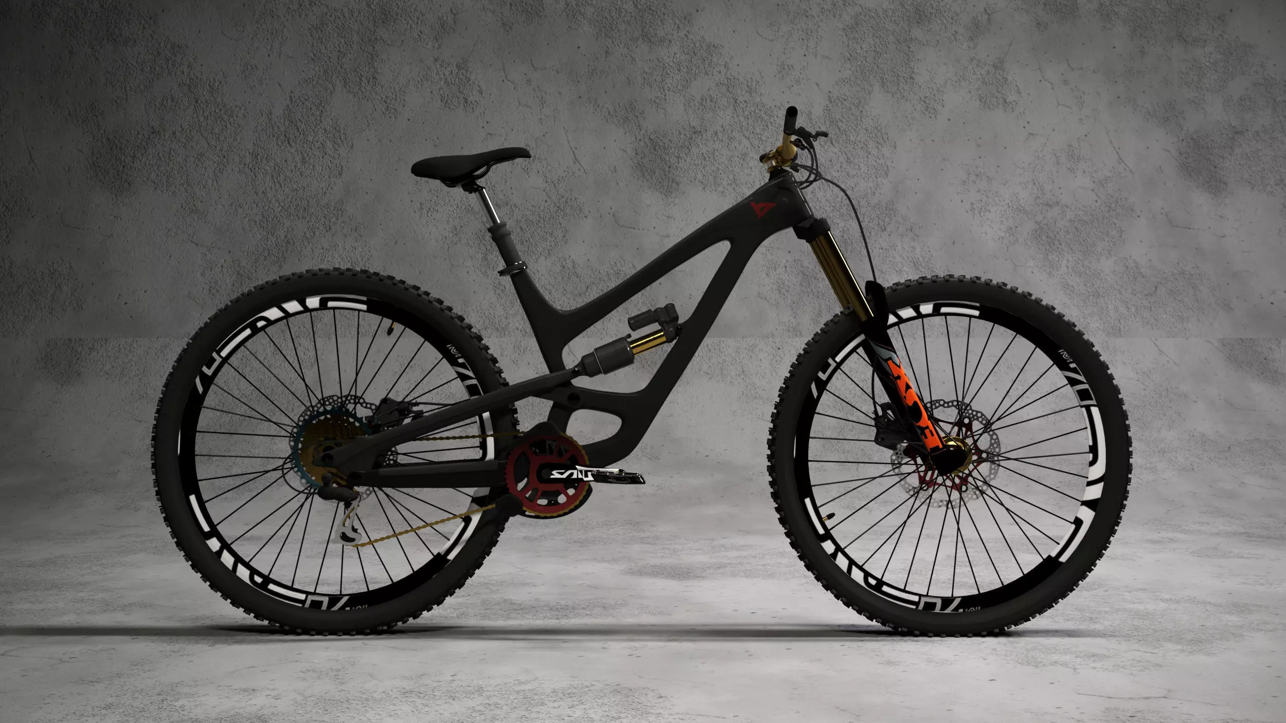 YT Industries MountainBike 3D model_0