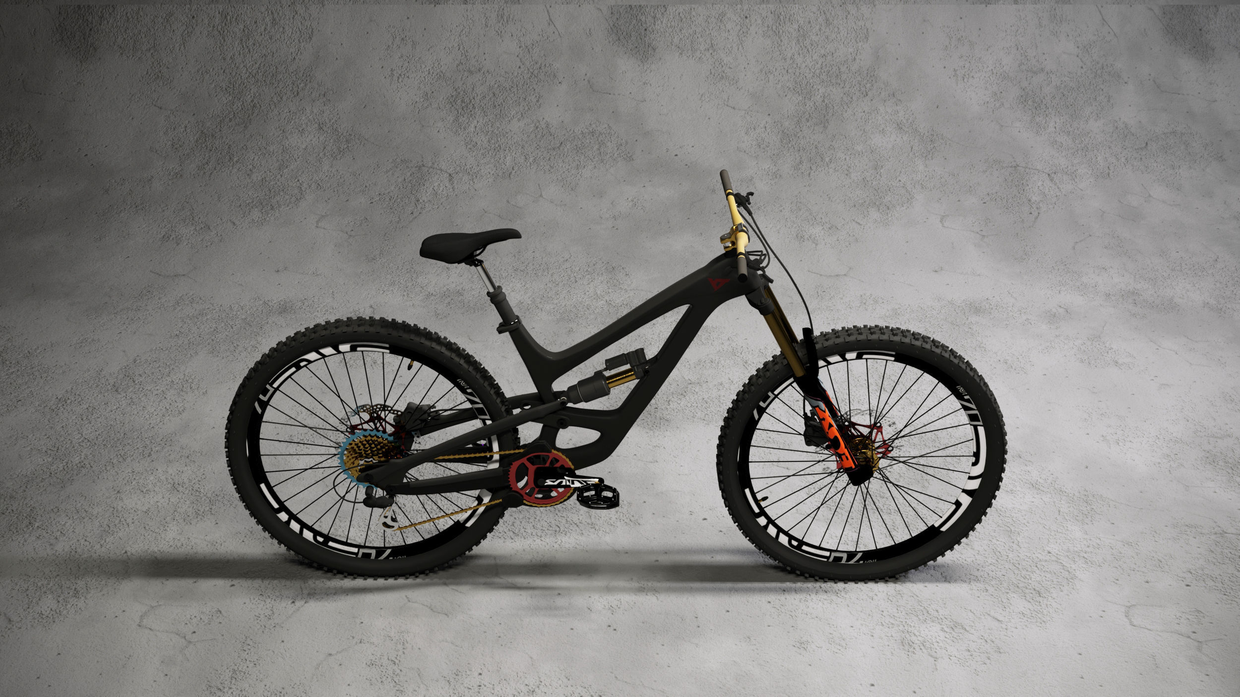 YT Industries MountainBike 3D model_4