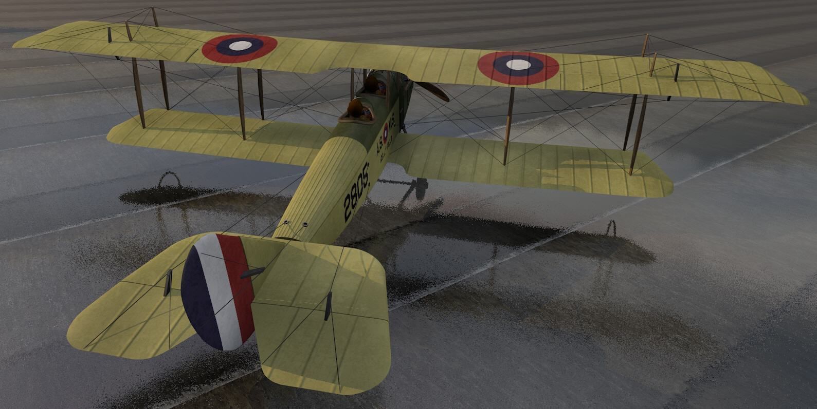 Curtiss JN-4D Jenny 3D model_4