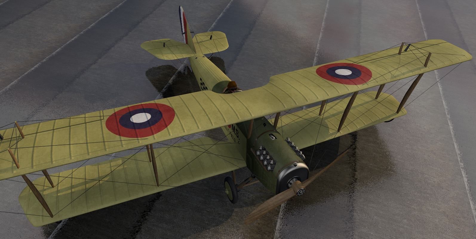 Curtiss JN-4D Jenny 3D model_5