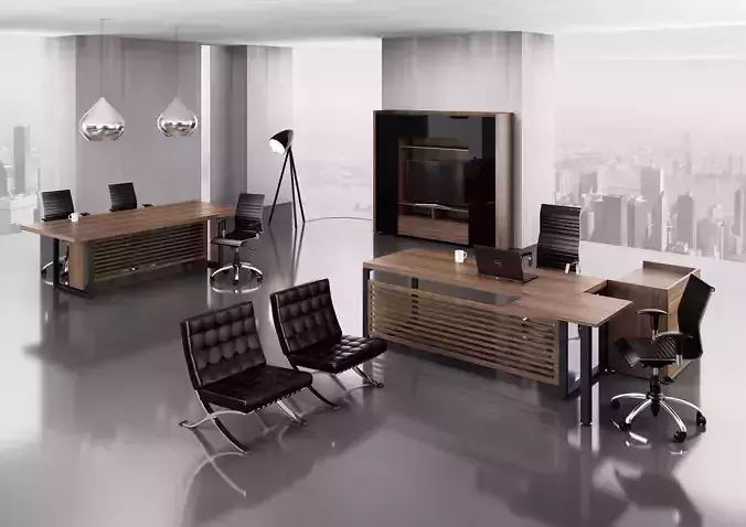 office interior md1599 a16 3D model