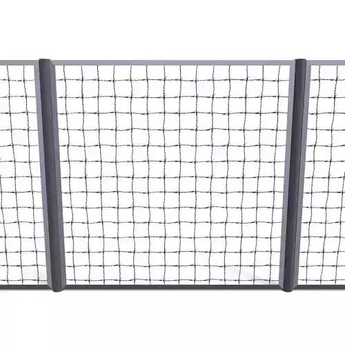 Low Poly Modular Fence 15