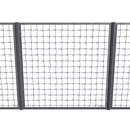 Low Poly Modular Fence 16