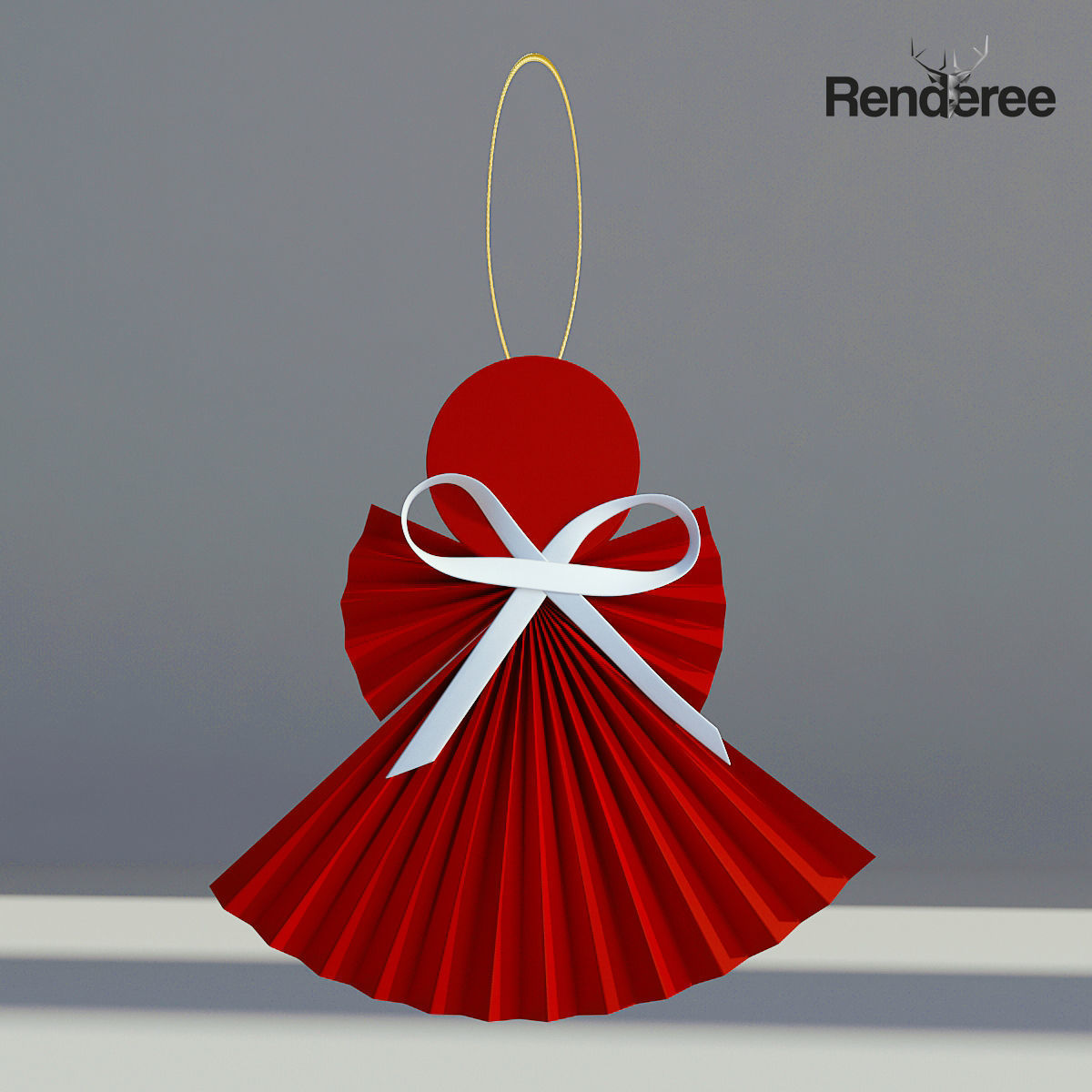Christmas Balls and Decorations 3D model_6