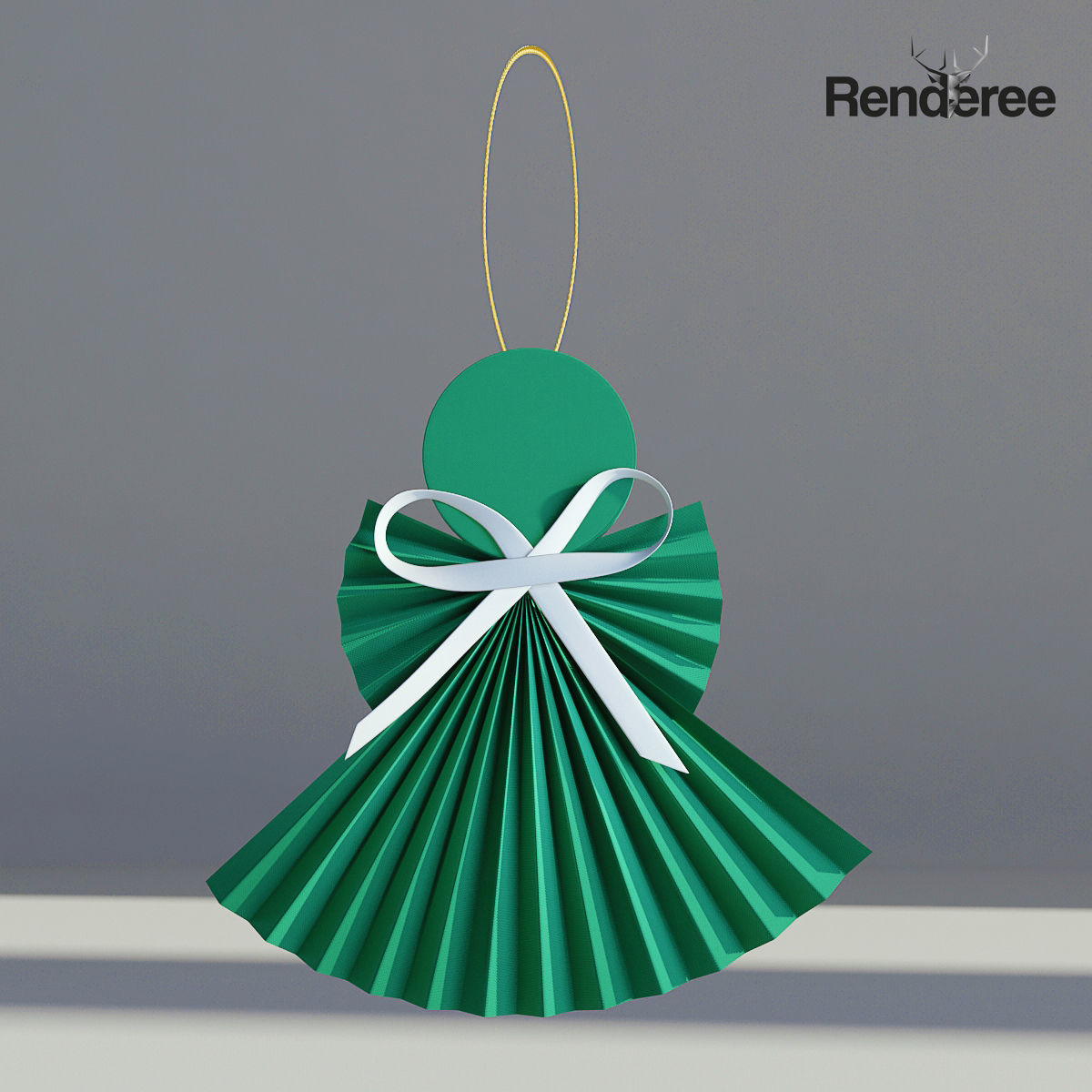 Christmas Balls and Decorations 3D model_7