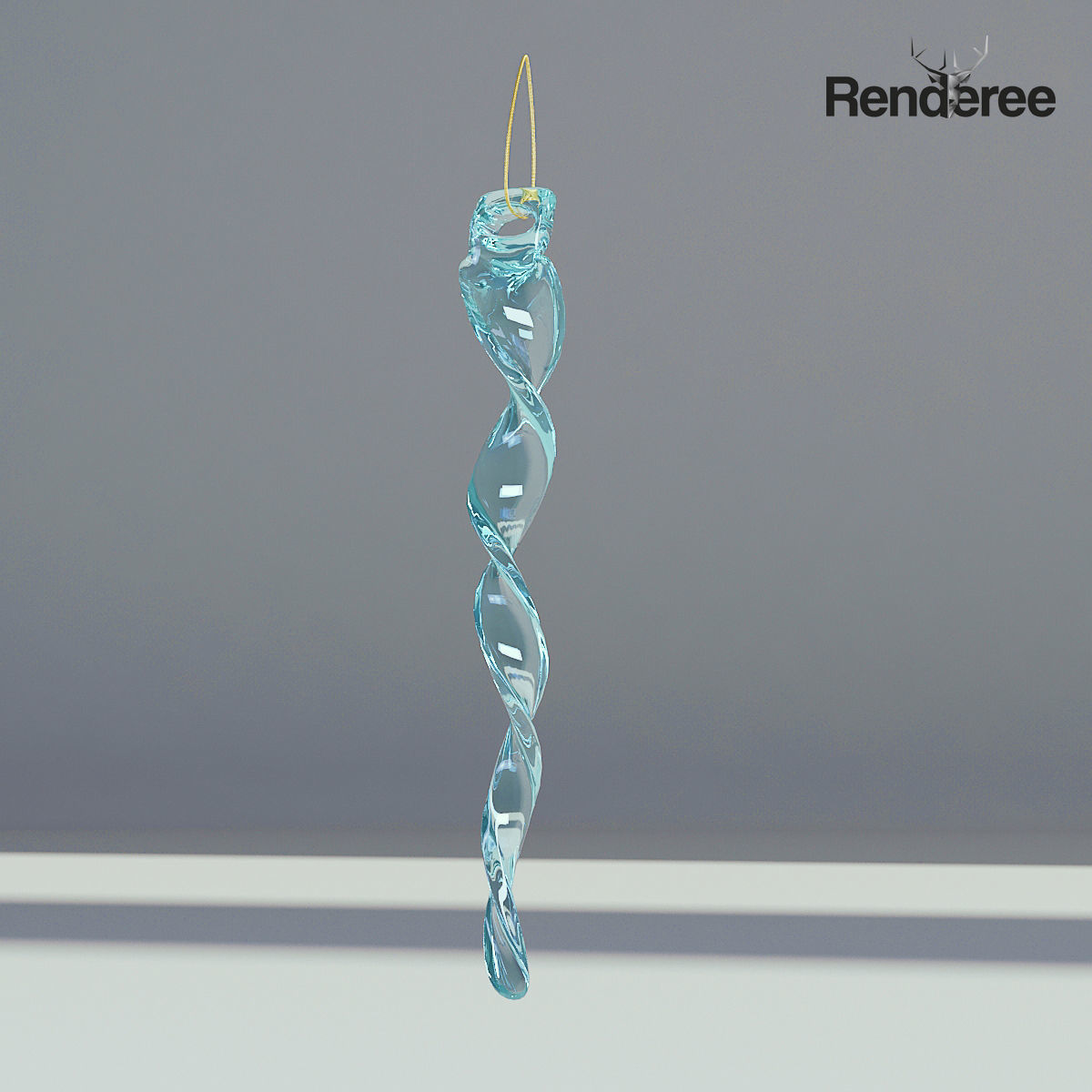 Christmas Balls and Decorations 3D model_10