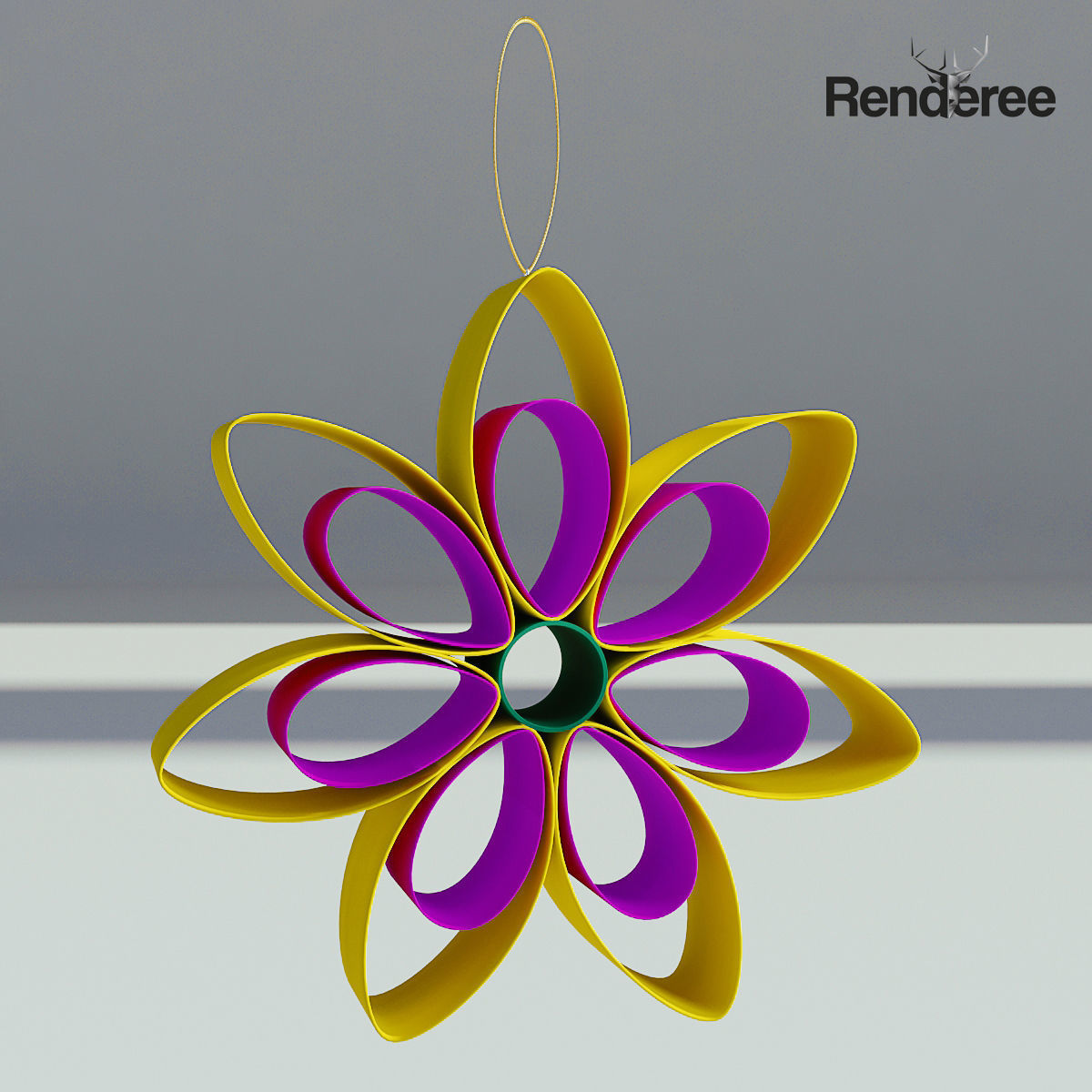 Christmas Balls and Decorations 3D model_11