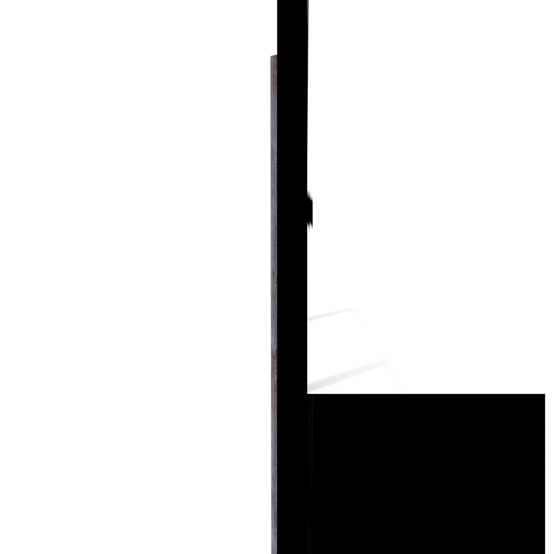 Low Poly Modular Fence 18 Low-poly 3D model_1