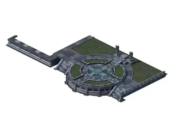 Tang Church Hospital - Church Center Platform 03