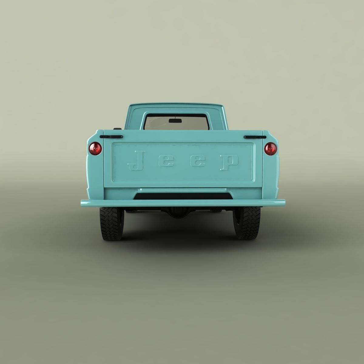 Jeep Gladiator Townside  3D model_3