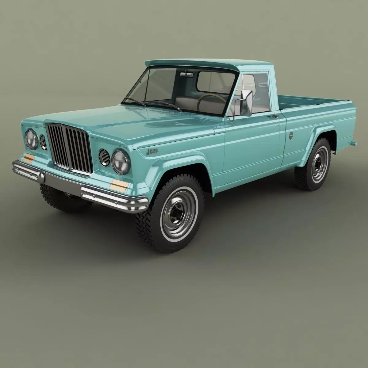 Jeep Gladiator Townside  3D model_0