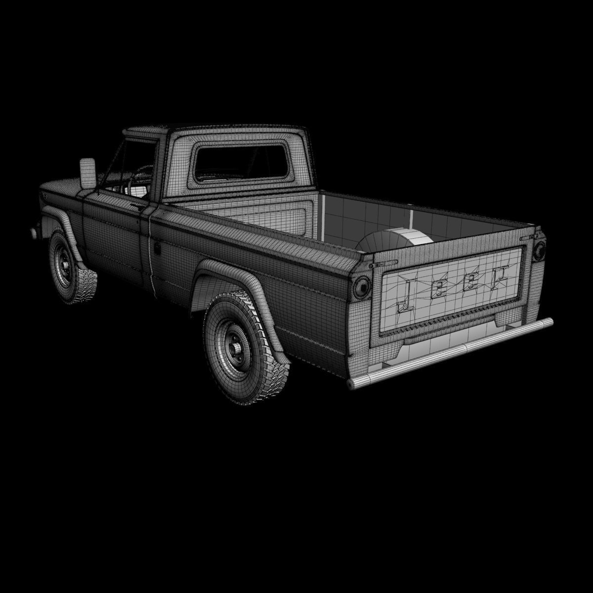 Jeep Gladiator Townside  3D model_16