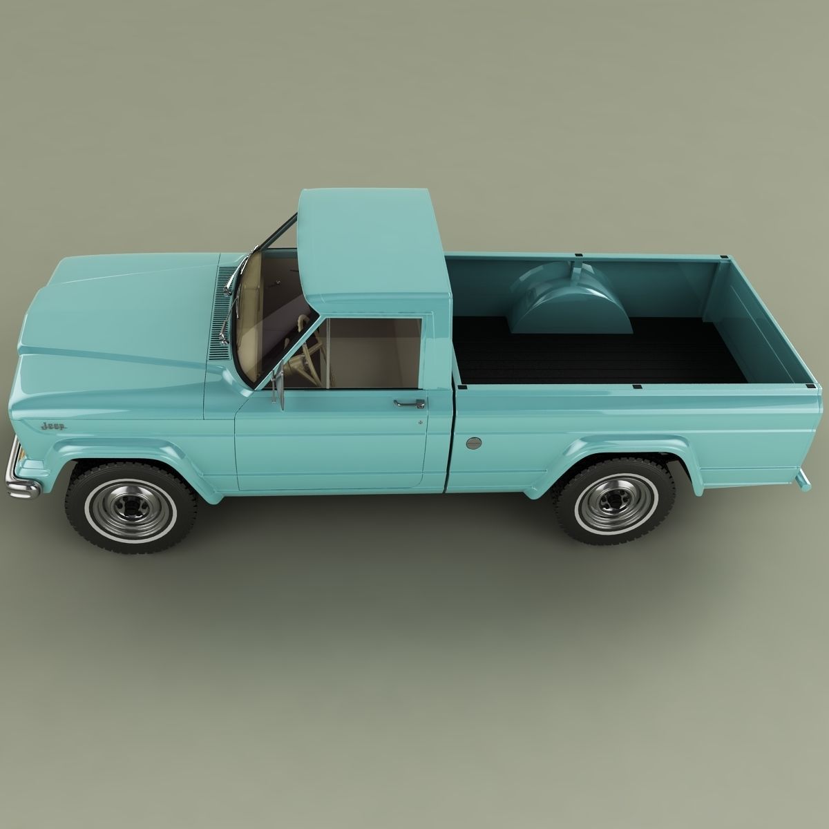 Jeep Gladiator Townside  3D model_6