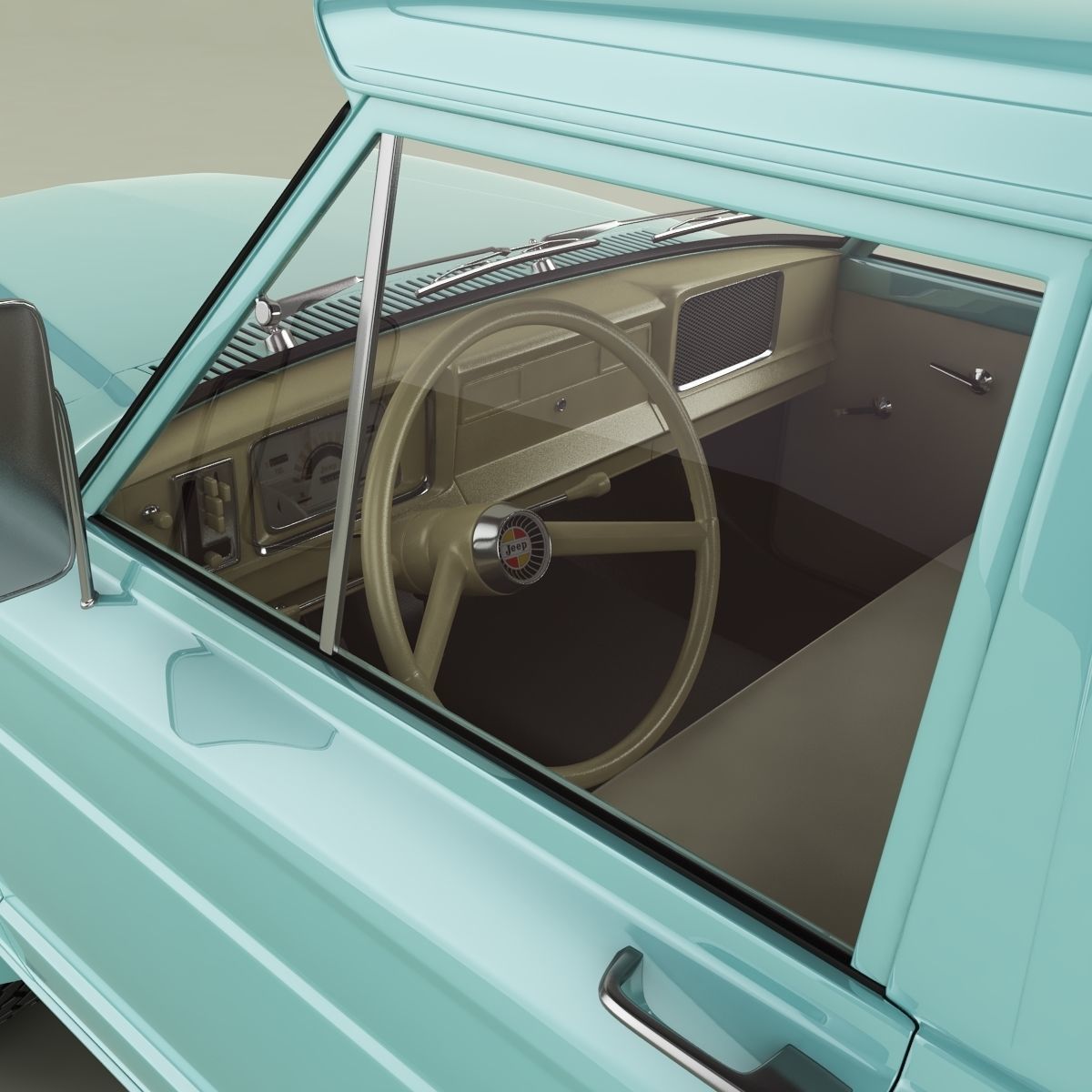 Jeep Gladiator Townside  3D model_8