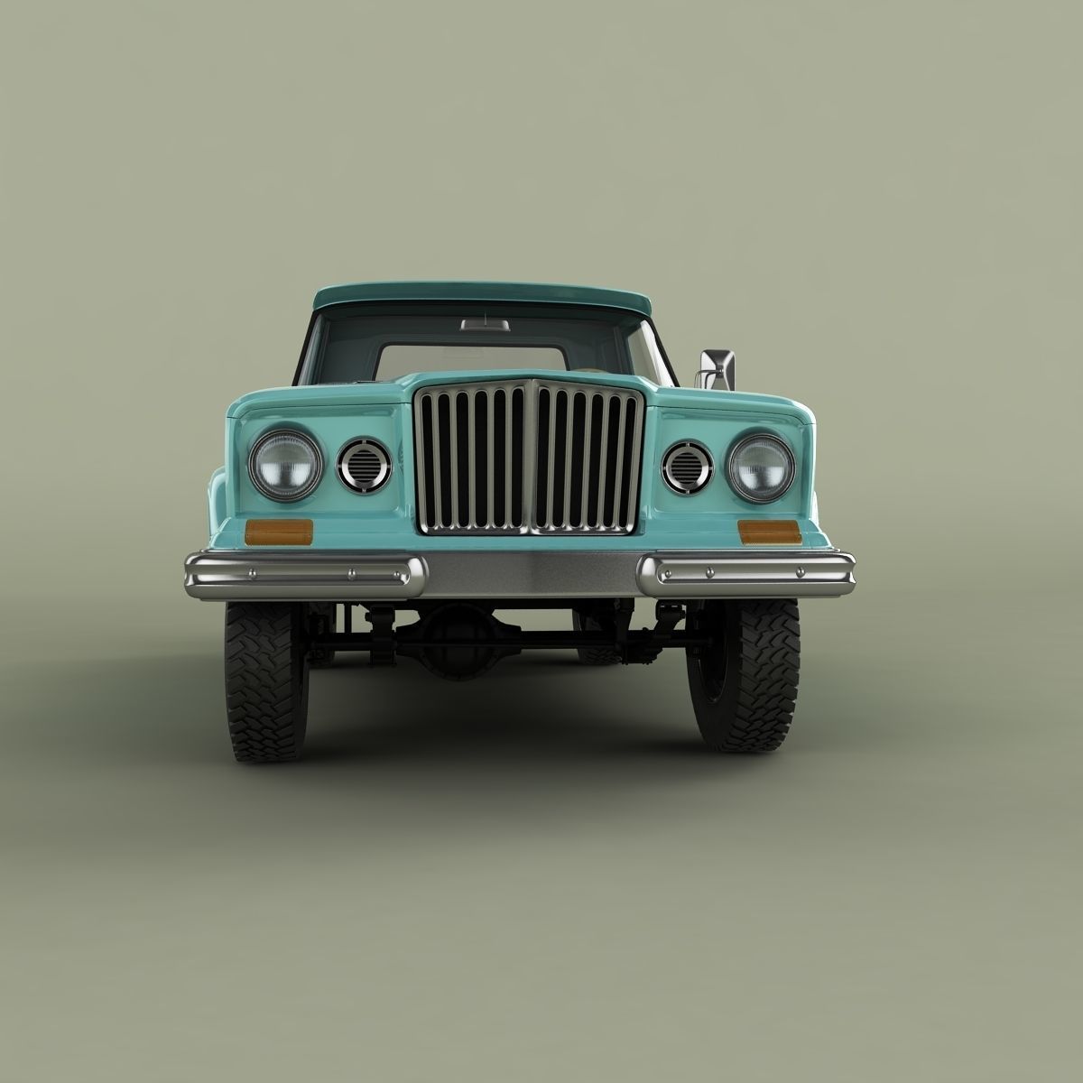 Jeep Gladiator Townside  3D model_4