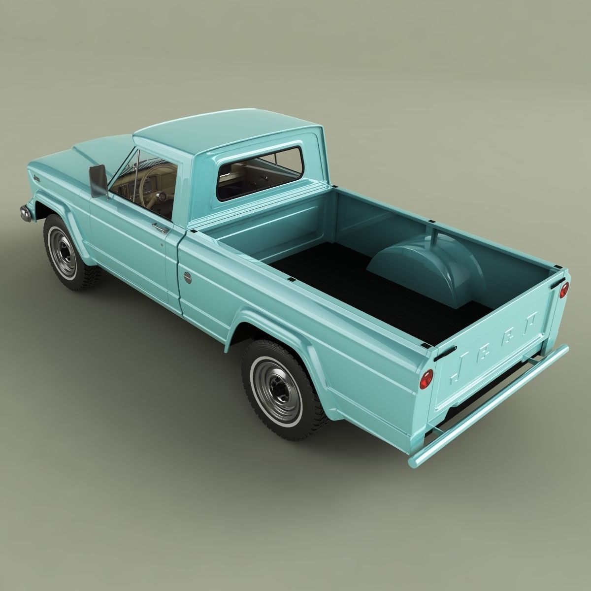 Jeep Gladiator Townside  3D model_7