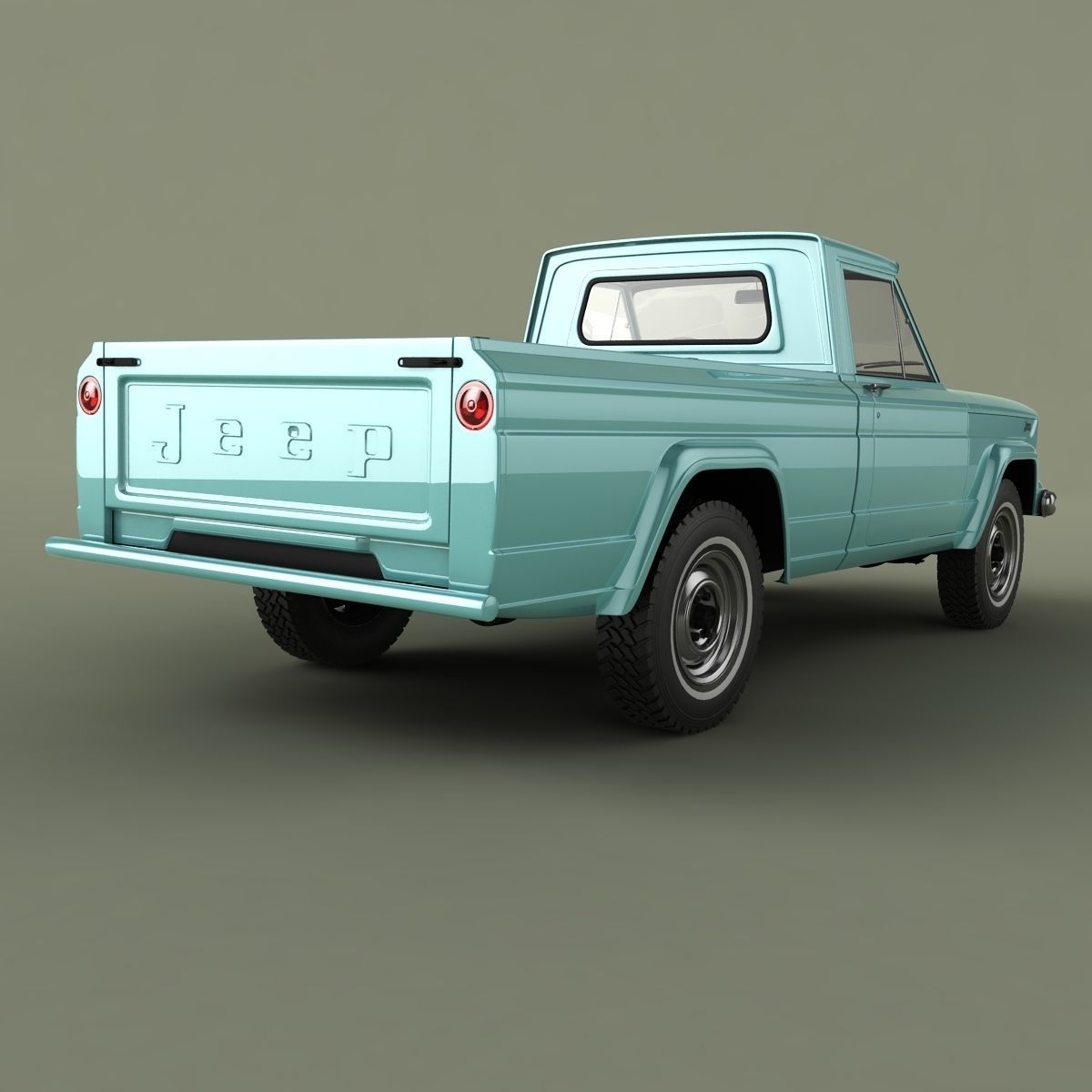 Jeep Gladiator Townside  3D model_2