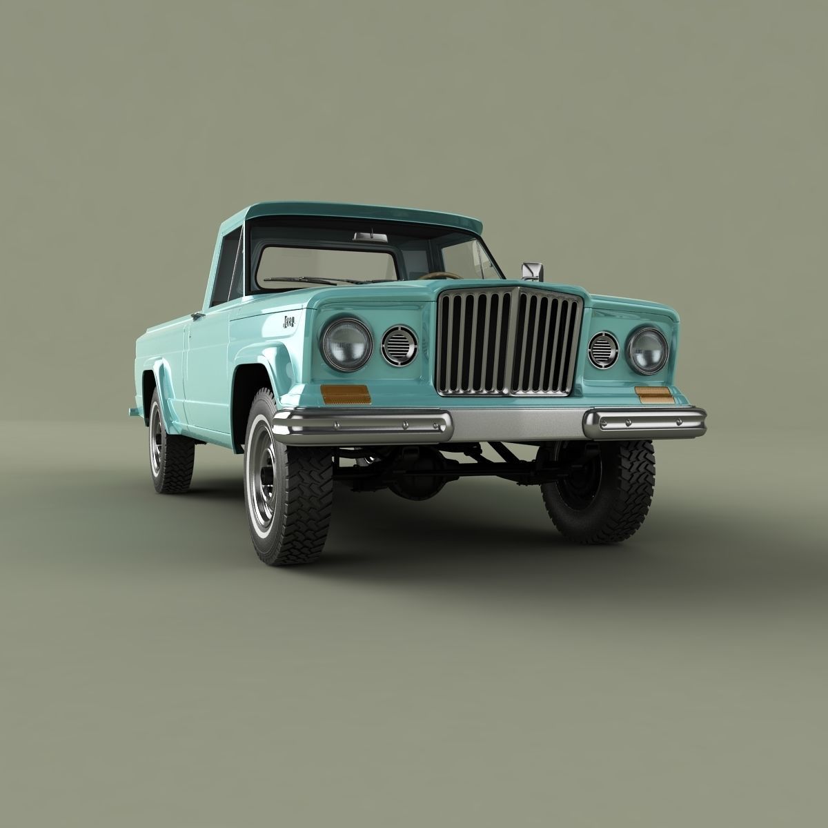 Jeep Gladiator Townside  3D model_9