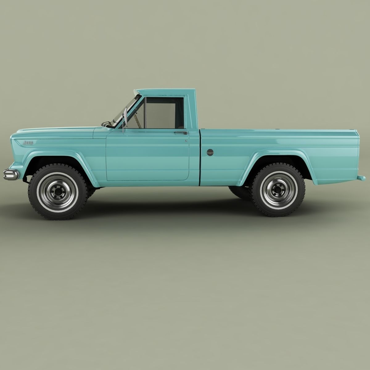Jeep Gladiator Townside  3D model_1
