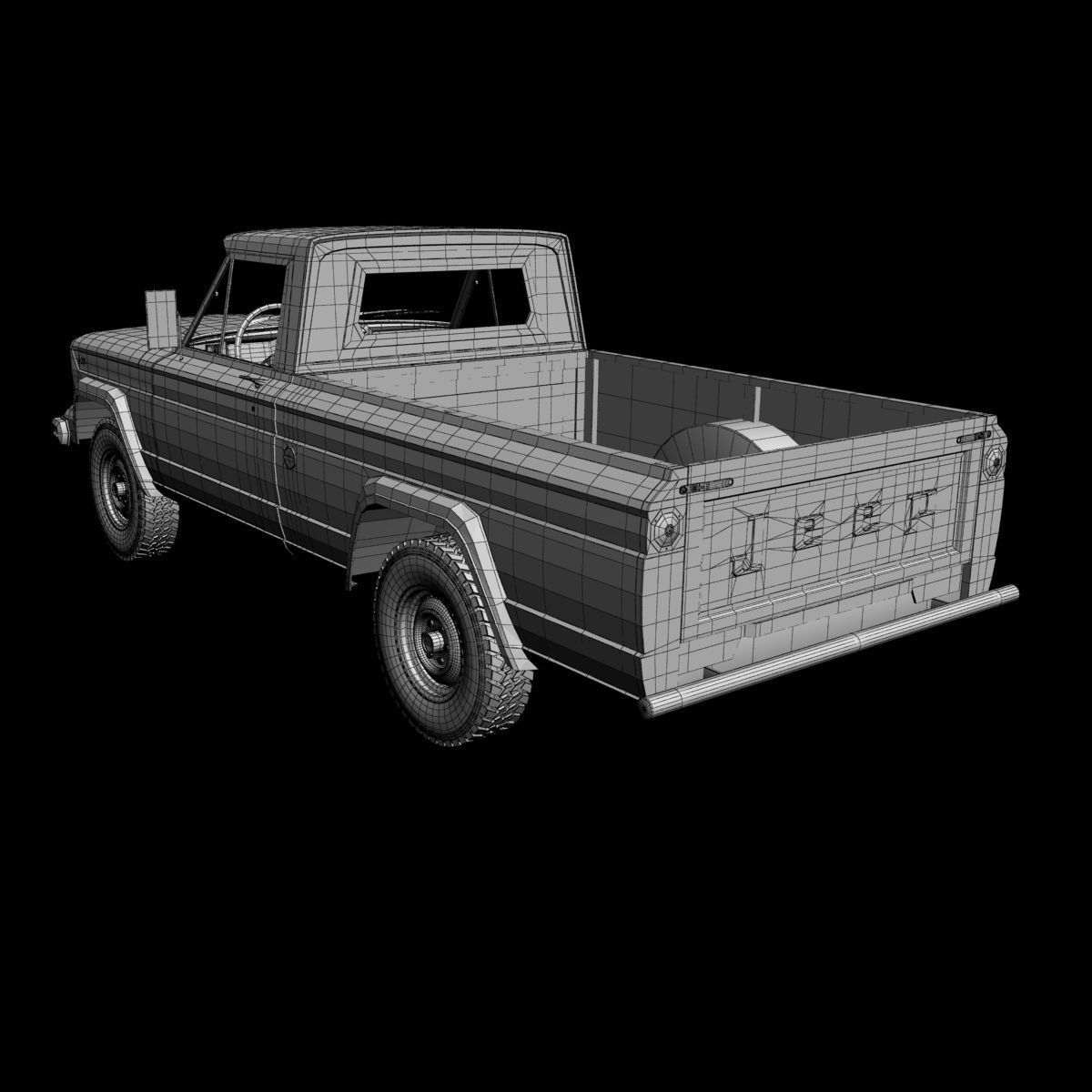 Jeep Gladiator Townside  3D model_15