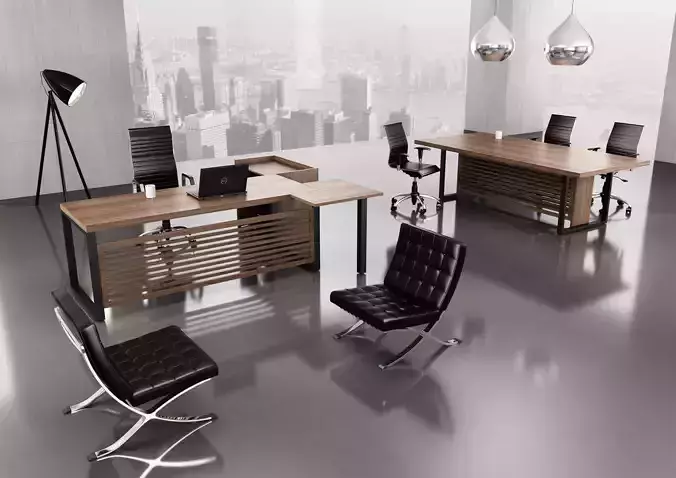 office interior md1599 b02 3D model