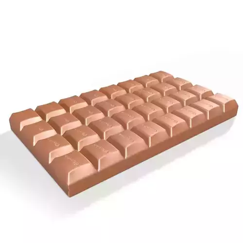 3D Chocolate Bar