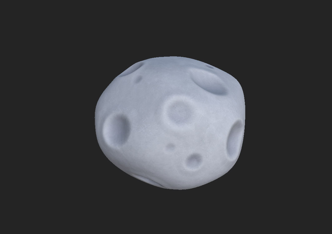 Meteorite 3D model_6