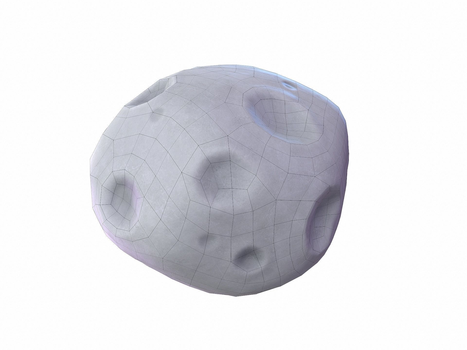 Meteorite 3D model_4