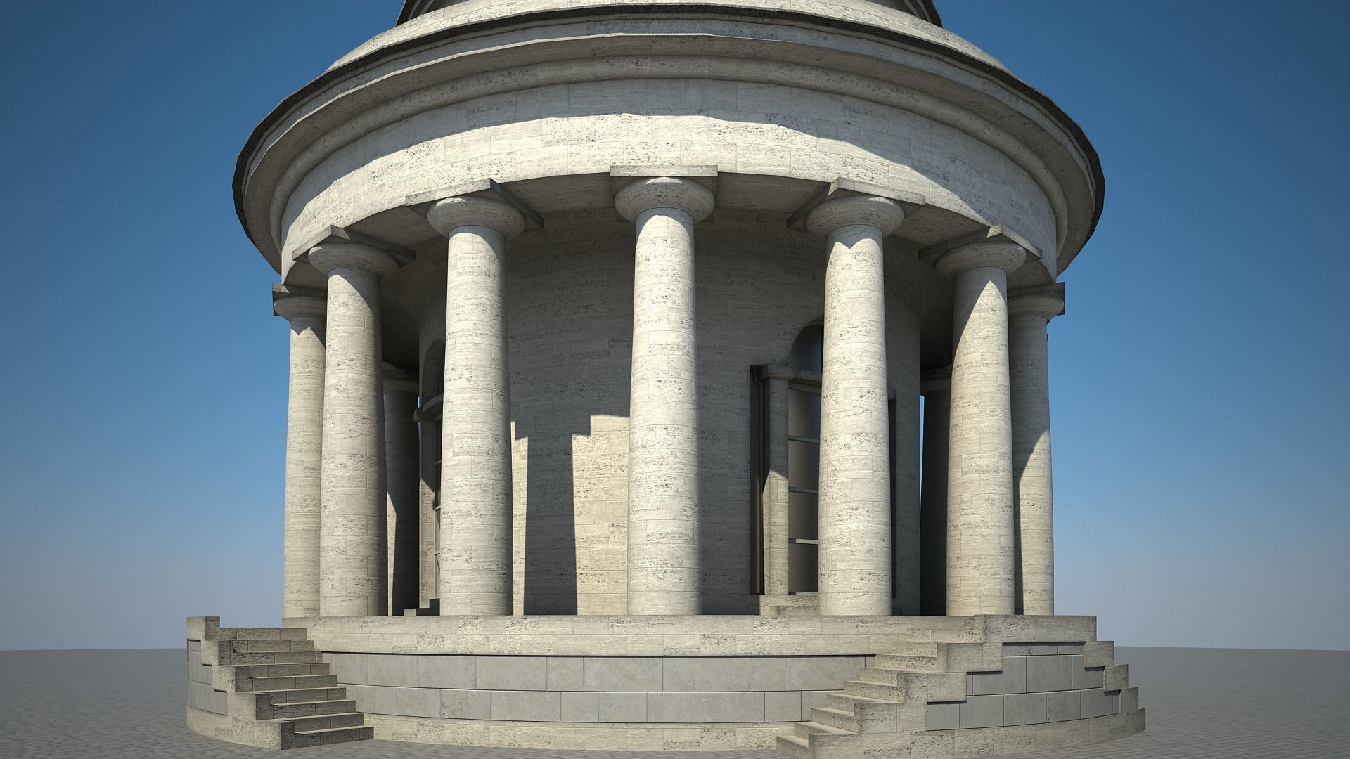 Classical Rotunda 3D model_2