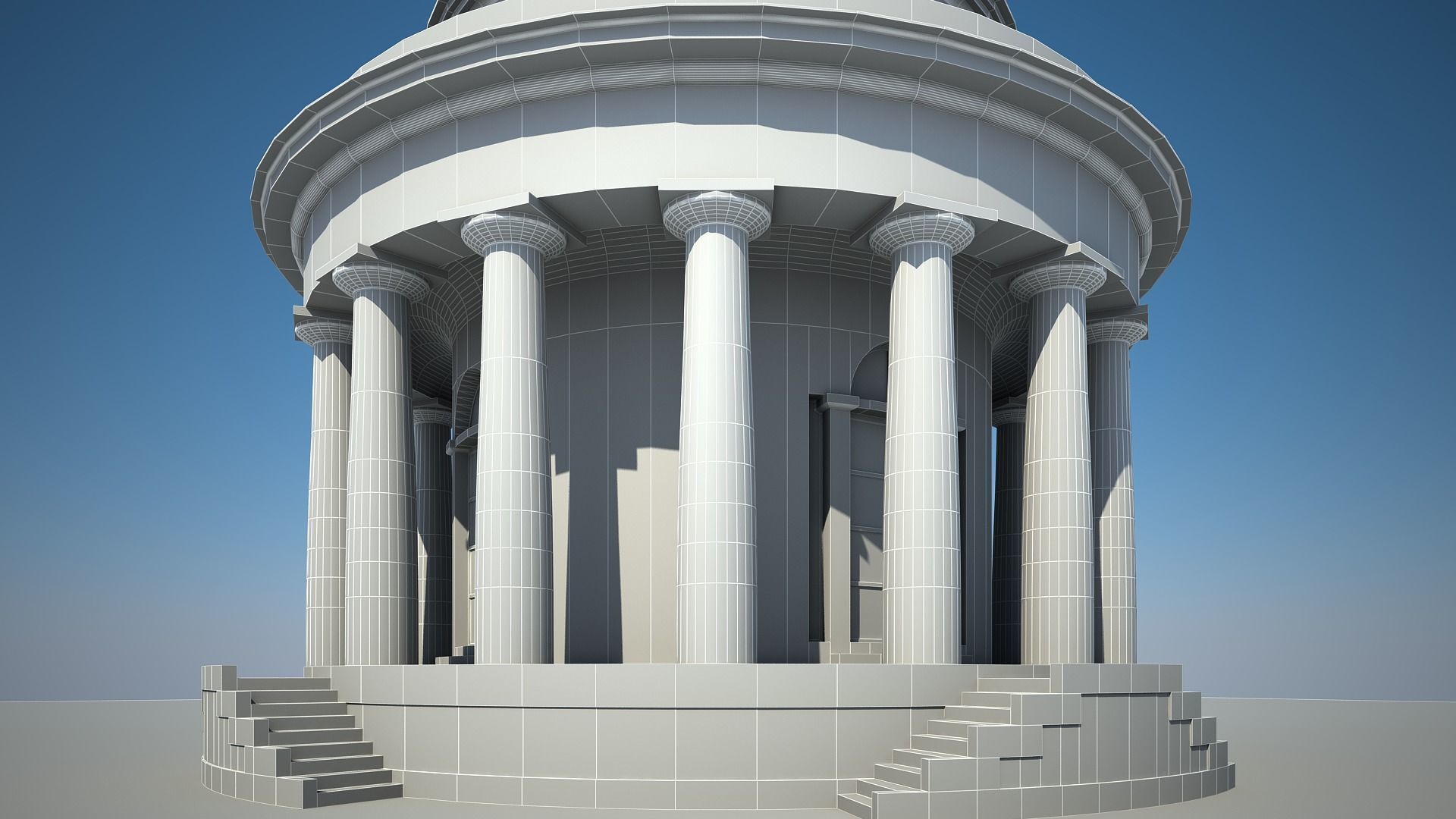 Classical Rotunda 3D model_7