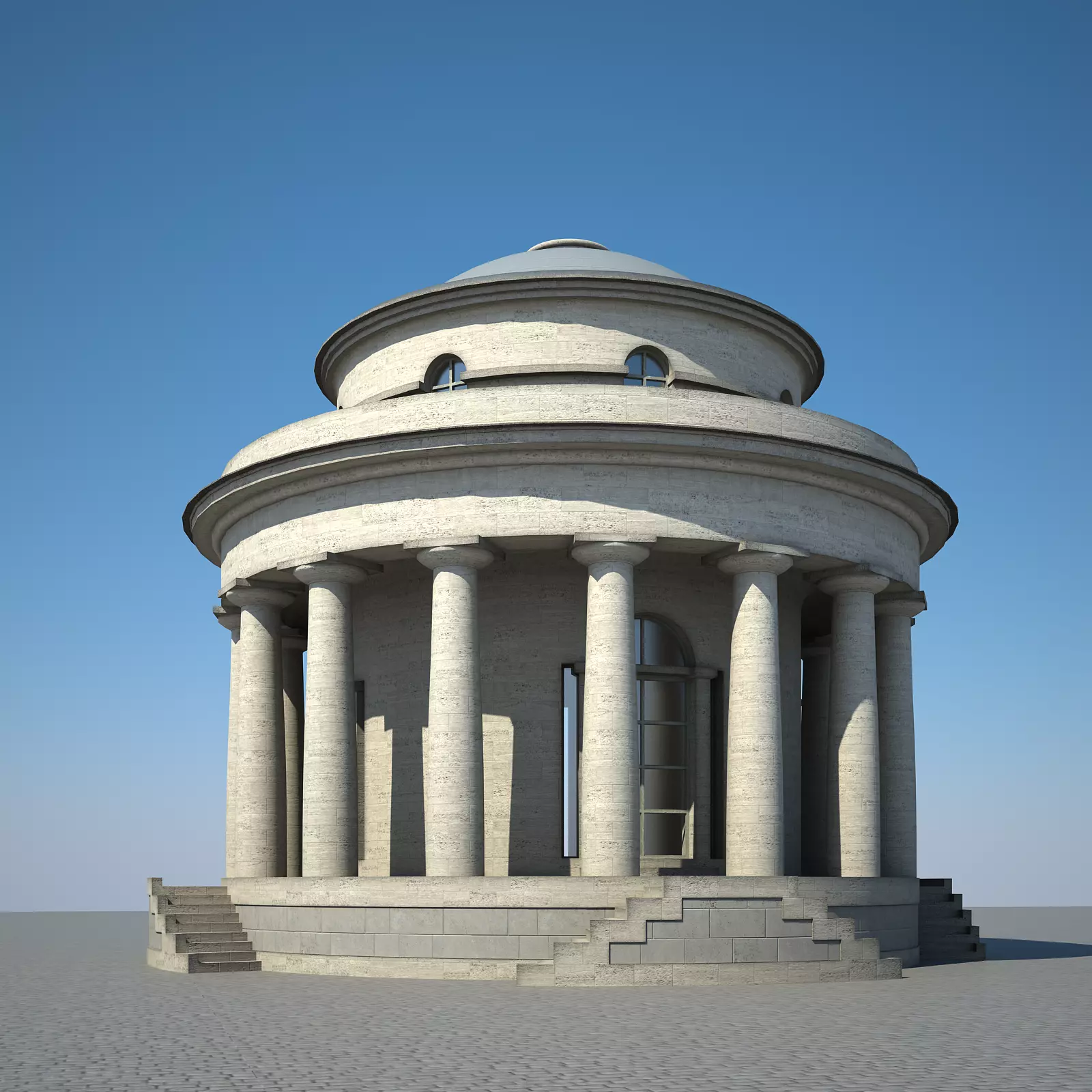 Classical Rotunda 3D model_0