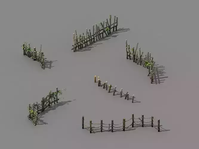 Tang Elven mountains - wooden bar - fence