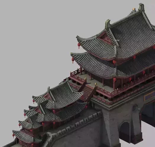 Tang Kaifeng City - City Gate 01